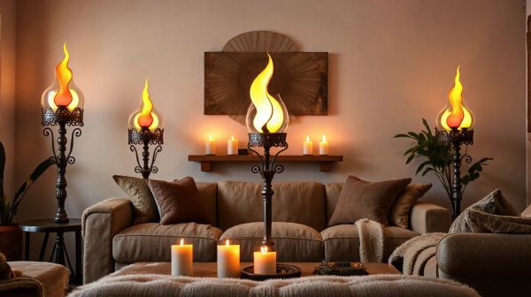 5 lampes à 3 flammes pour sublimer votre déco bohème